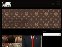 Tablet Screenshot of bigghostlimited.com